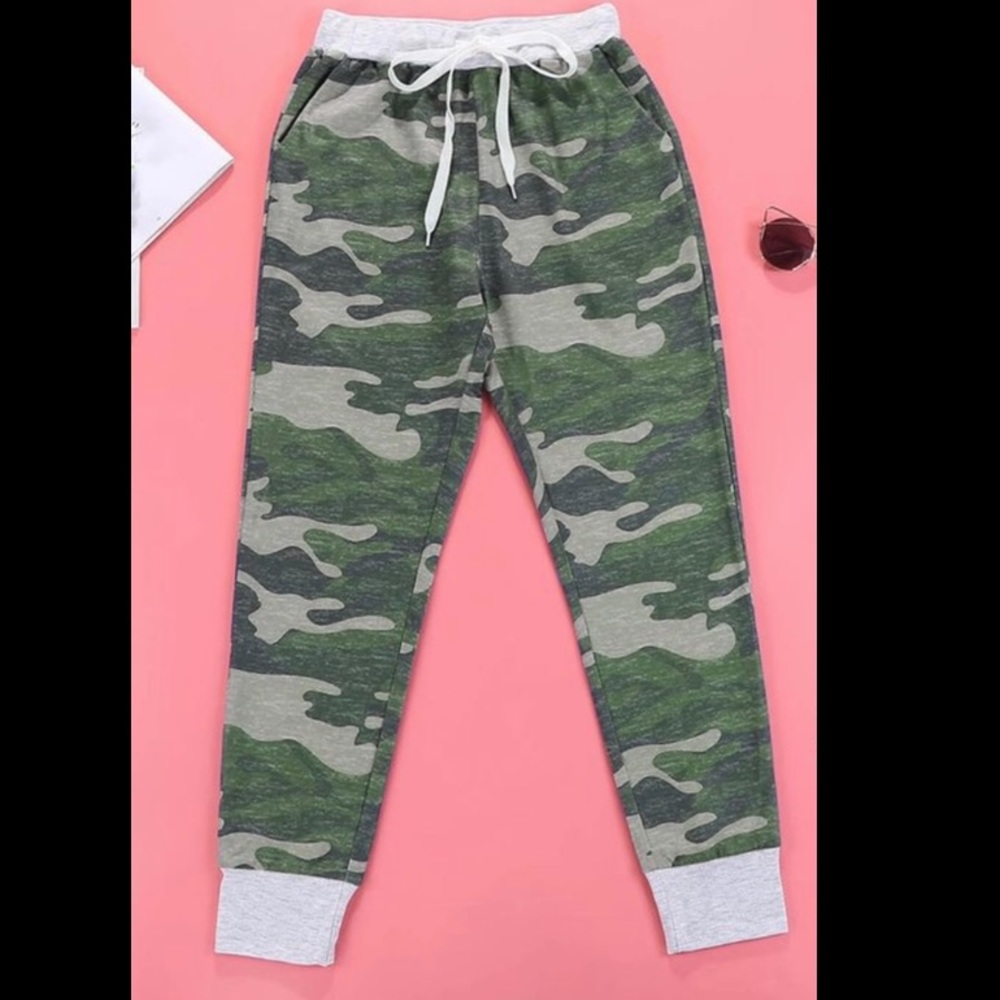 Camo joggers